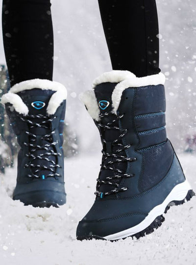 Women Boots Non-slip Waterproof Winter Ankle Snow Boots