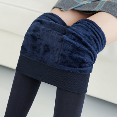 High Elastic Thicken Lady's Leggings Warm Pants