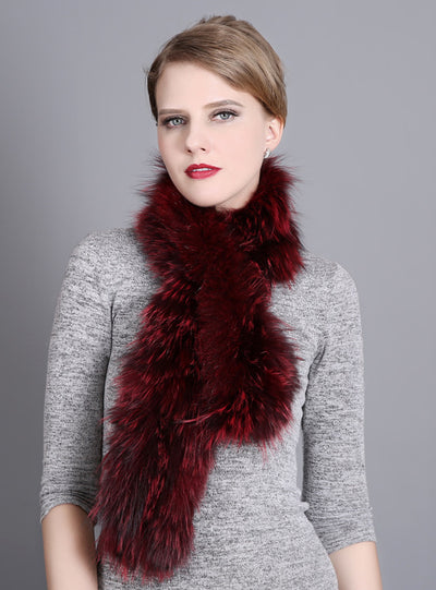 Warm Fur Scarf Fox Fur Scarf