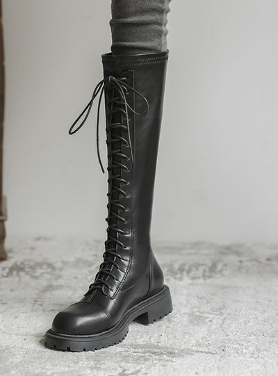 Women's Platform Joker British Riding Boots