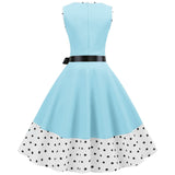 Retro 1950S Polka Dot Dress