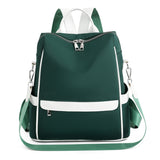 Color Splash-proof Oxford Casual Backpack