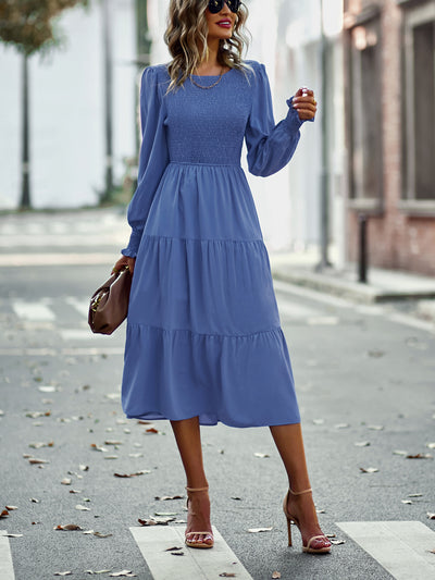 Leisure and Holiday Big Swing Dress