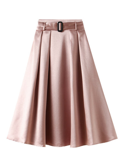 High Waist Big Swing Umbrella Skirt