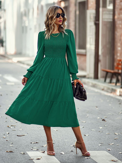 Leisure and Holiday Big Swing Dress