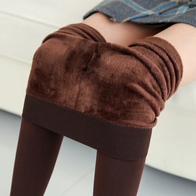 High Elastic Thicken Lady's Leggings Warm Pants