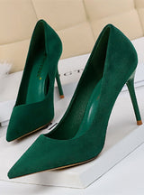 High-heeled Pointed Mouth Shoes