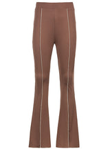 High Waist Hip-lifting Slim Flared Trousers