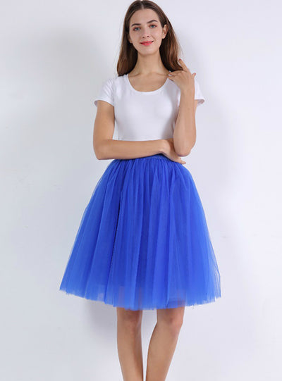 Puffy New Arrival Fashion Women Tulle Skirt Tutu