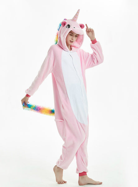 Cute Unicorn Onesie Cartoon Animal Pajama