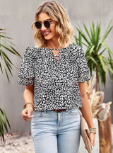 Bohemian Floral Shirt Top