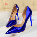 Women's Shallow Pointed Side Hollow Shoes