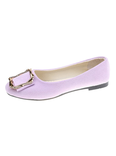 Women's Singles Square Flat Shoes