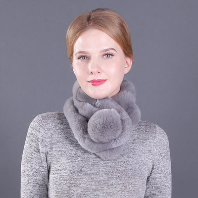 Rex Hair Encryption Thickened Scarf