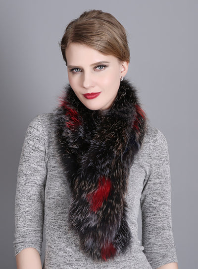 Warm Fur Scarf Fox Fur Scarf