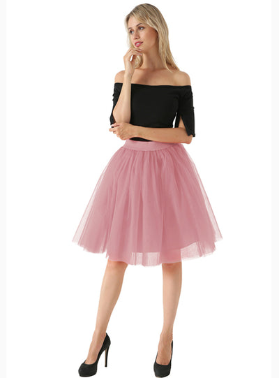 Puffy New Arrival Fashion Women Tulle Skirt Tutu